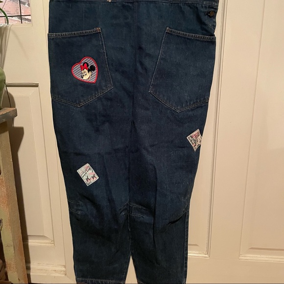 Vintage Valman 90s Overalls with patches - Picture 4 of 12